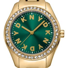 Γυναικείο Ρολόι DKNY Astoria Midi Glitz με Πράσινο Καντράν | DK1L075M0025 SKU-78208