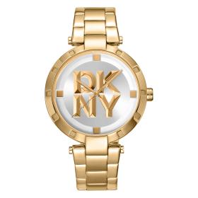 Γυναικείο Ρολόι DKNY Essential Logo με Χρυσό Μπρασελέ | DK1L041M0065 SKU-78227