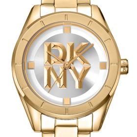 Γυναικείο Ρολόι DKNY Chambers Midi με Ασημί Καντράν | DK1L016M0065 SKU-78235