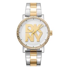 Γυναικείο Ρολόι DKNY Soho Logo με Ασημί Καντράν | DK1L035M0075 SKU-78237