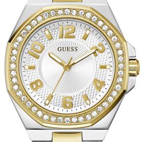 Γυναικείο Ρολόι GUESS Contessa Κρύσταλλα & Ασημί Καντράν | GW0877L5 SKU-78023