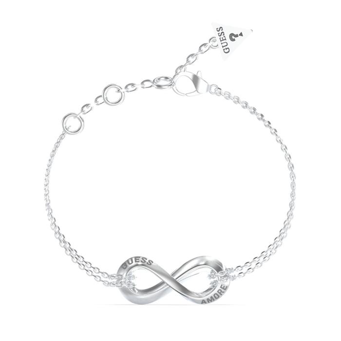 Βραχιόλι Guess Amore Ανοξείδωτο Ατσάλι & Ζιργκόν | JUBB05050JWRHL SKU-78055