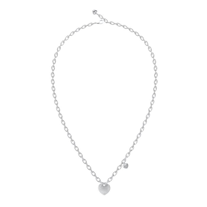 Κολιέ Guess Crazy In Love Ανοξείδωτο Ατσάλι & Ζιργκόν | JUBN05212JWRHT/U SKU-78328