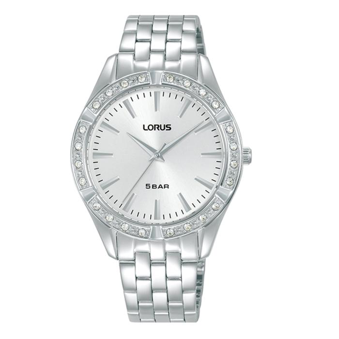 Γυναικείο Ρολόι LORUS με Ασημί Καντράν & Μπρασελέ SET | RG289XX9 SKU-78263