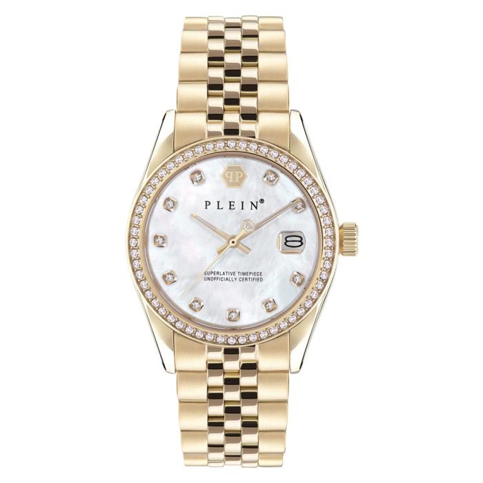 Γυναικείο Ρολόι PHILIPP PLEIN Superlative, Φίλντισι Καντράν | PWYAA0323 SKU-78982