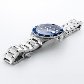Ανδρικό Ρολόι ROAMER Pro Diver με Μπλέ Καντράν | 969845-41-45-20 SKU-78652