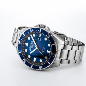 Ανδρικό Ρολόι ROAMER Pro Diver με Μπλέ Καντράν | 969845-41-45-20 SKU-78652