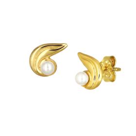 Σκουλαρίκια με Μαργαριτάρια Χρυσός Κ9 SKU-78492