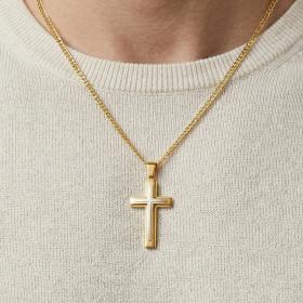 Σταυρός Χρυσός & Λευκόχρυσος Κ9 SKU-78322