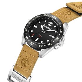 Ανδρικό Ρολόι TIMBERLAND Carrigan με Καφέ Δερμάτινο Λουράκι | TDWGB0029401 SKU-78661