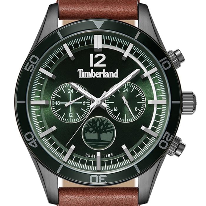 Ανδρικό Ρολόι TIMBERLAND Ashmont με Πράσινο Καντράν | TDWGF0011203 SKU-78658