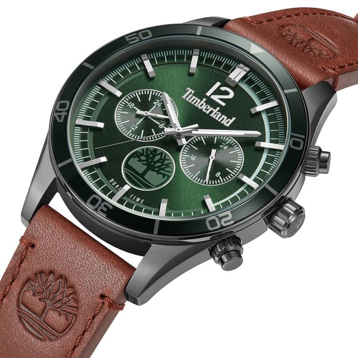 Ανδρικό Ρολόι TIMBERLAND Ashmont με Πράσινο Καντράν | TDWGF0011203 SKU-78658