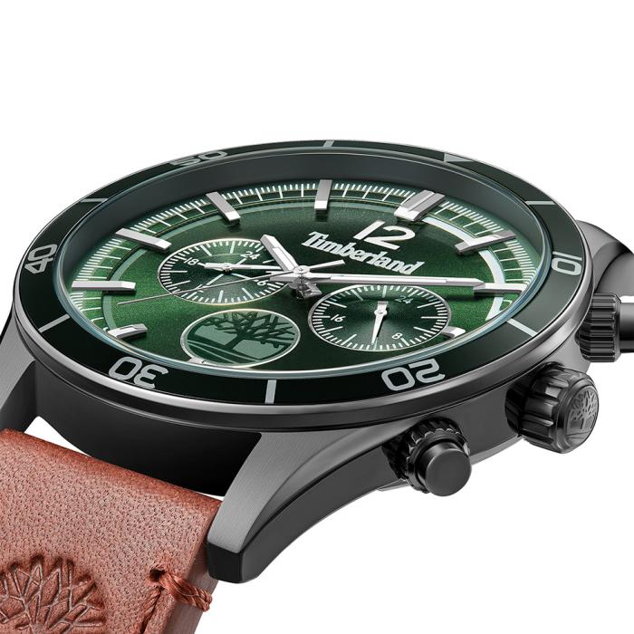 Ανδρικό Ρολόι TIMBERLAND Ashmont με Πράσινο Καντράν | TDWGF0011203 SKU-78658