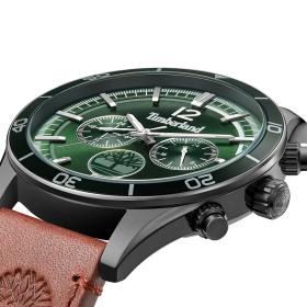 Ανδρικό Ρολόι TIMBERLAND Ashmont με Πράσινο Καντράν | TDWGF0011203 SKU-78658