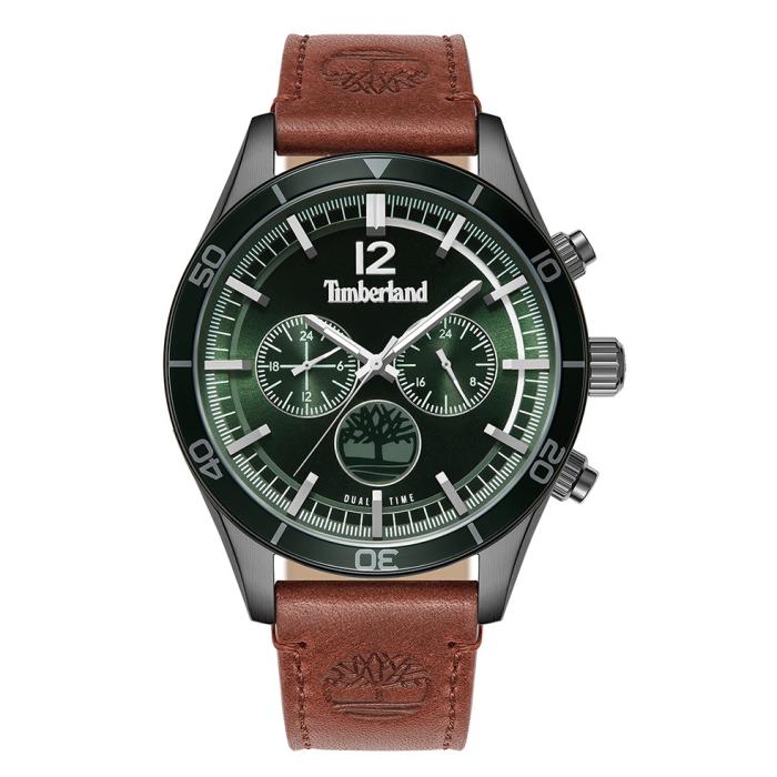 Ανδρικό Ρολόι TIMBERLAND Ashmont με Πράσινο Καντράν | TDWGF0011203 SKU-78658