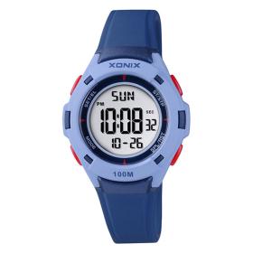 Ρολόι XONIX με Μπλέ Λουράκι Σιλικόνης | BBN-006 SKU-78930
