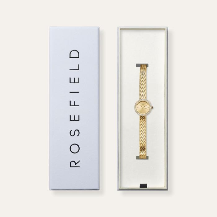 Γυναικείο Ρολόι ROSEFIELD Mini Small Edit με Χρυσό Καντράν | MCGMG-M03 SKU-78713
