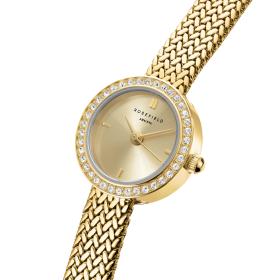 Γυναικείο Ρολόι ROSEFIELD Mini Small Edit με Χρυσό Καντράν | MCGMG-M03 SKU-78713