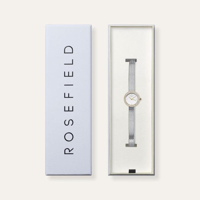 Γυναικείο Ρολόι ROSEFIELD Mini Small Edit με Λευκό Καντράν | MWSMG-M06 SKU-78719