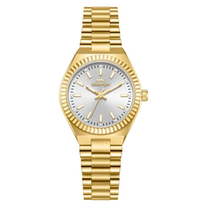 Γυναικείο Ρολόι SLAZENGER με Χρυσό Μπρασελέ | SL.09.2476.3.05 SKU-78790