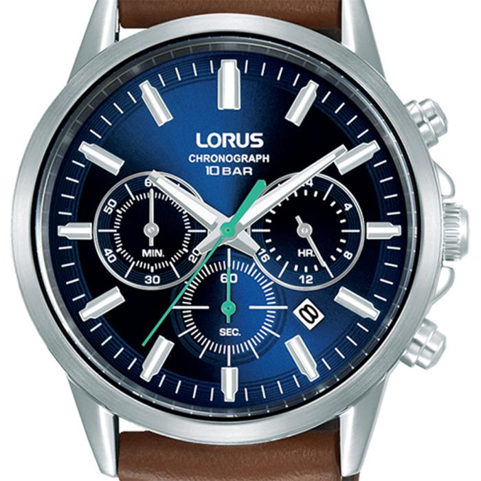 Ανδρικό Ρολόι LORUS Tactical με Καφέ Δερμάτινο Λουράκι | RT381KX9 SKU-78268