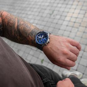 Ανδρικό Ρολόι VOSTOK EUROPE Space Race με Μπλέ Καντράν | 6S20-325A742 SKU-78271