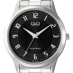 Ανδρικό Ρολόι Q&Q με Μαύρο Καντράν | C10A-061PY SKU-78645
