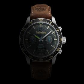 Ανδρικό Ρολόι TIMBERLAND Parkman με Καφέ Δερμάτινο Λουράκι | TDWGF0041301 SKU-78659