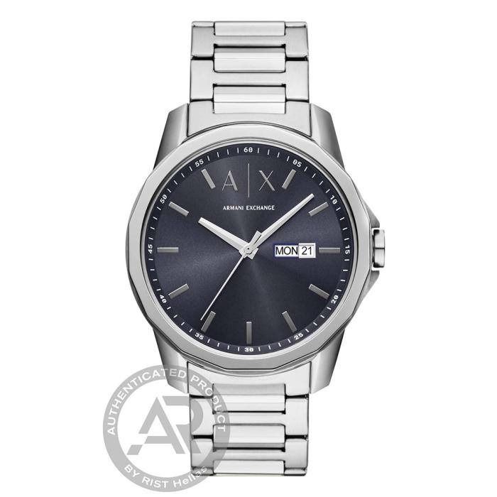 Ανδρικό Ρολόι ARMANI EXCHANGE Banks με Μπλέ Καντράν | AX1767 SKU-79224