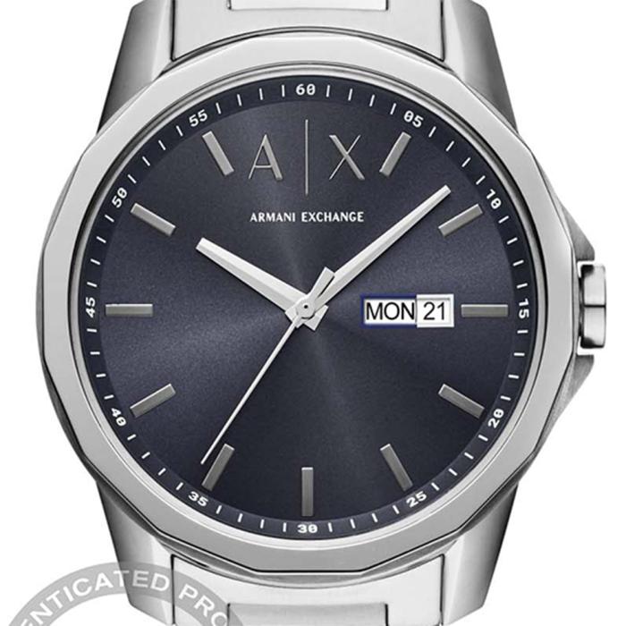 Ανδρικό Ρολόι ARMANI EXCHANGE Banks με Μπλέ Καντράν | AX1767 SKU-79224