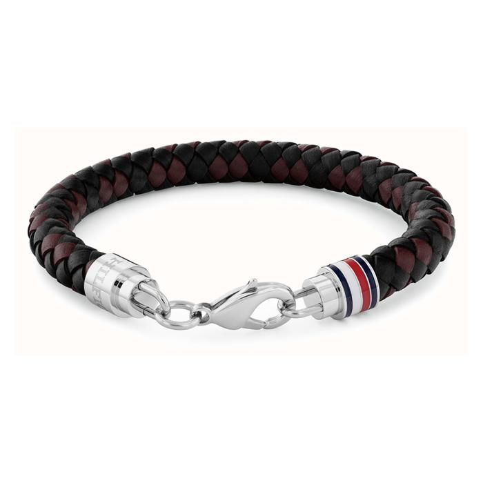 Βραχιόλι Tommy Hilfiger από Ανοξείδωτο Ατσάλι & Καφέ Δέρμα | 2790632 SKU-79067