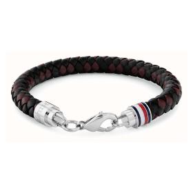 Βραχιόλι Tommy Hilfiger από Ανοξείδωτο Ατσάλι & Καφέ Δέρμα | 2790632 SKU-79067