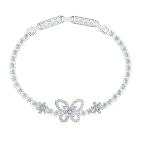 Γυναικείο Βραχιόλι Guess Lily Ανοξείδωτο Ατσάλι & Ζιργκόν | JUBB05119JWRHT/U SKU-79206