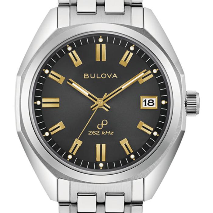 Ανδρικό Ρολόι BULOVA Classic Jet Star με Μαύρο Καντράν SKU-79722