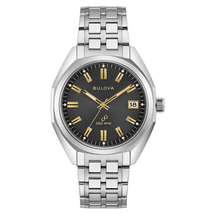 Ανδρικό Ρολόι BULOVA Classic Jet Star με Μαύρο Καντράν SKU-79722