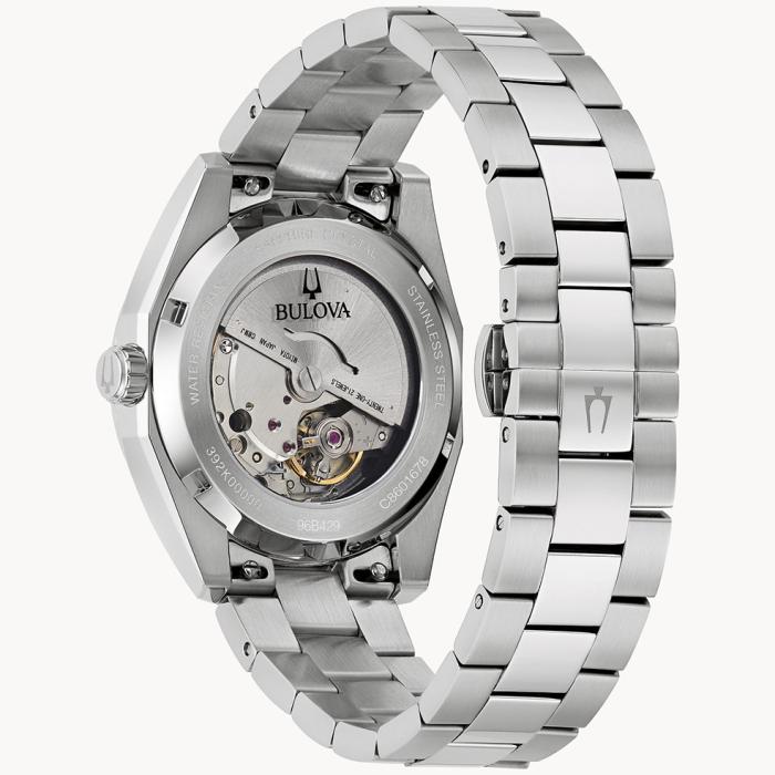 Ανδρικό Ρολόι BULOVA Surveyor Αυτόματο με Πράσινο Καντράν SKU-79723