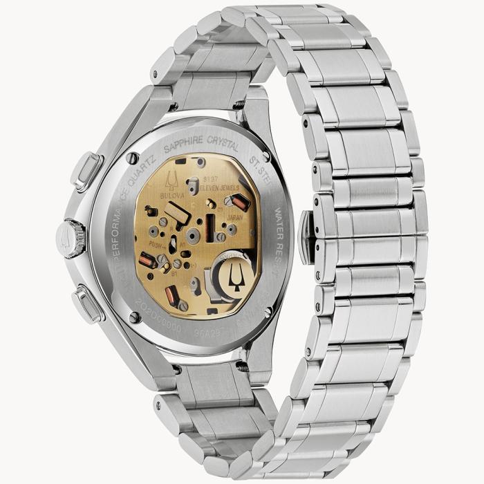 Ανδρικό Ρολόι BULOVA Curv με Πράσινο Καντράν SKU-79725