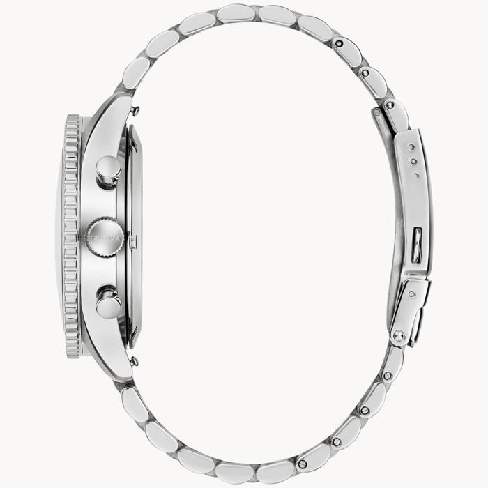 Ανδρικό Ρολόι BULOVA με Μαύρο Καντράν SKU-79726