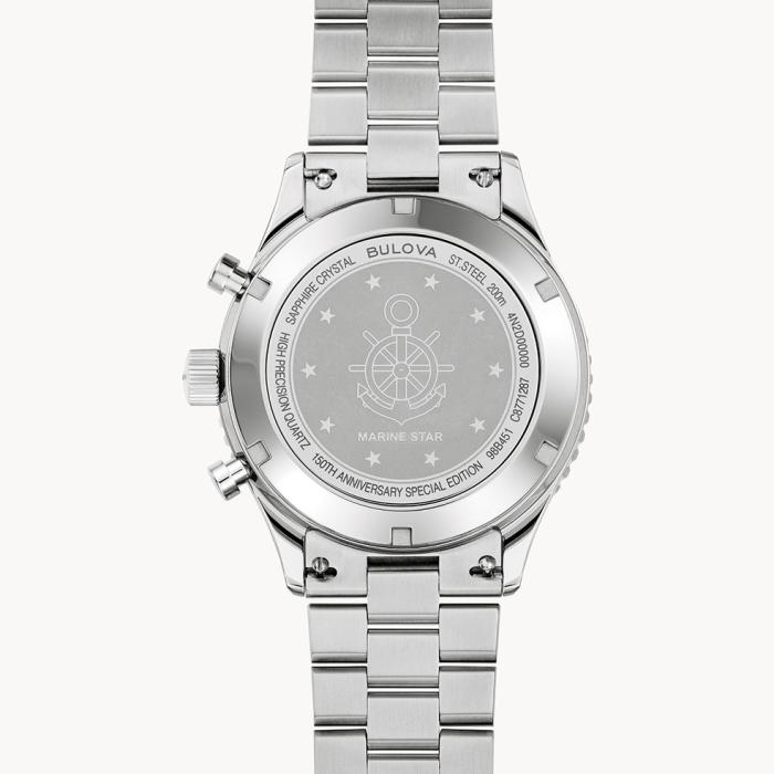 Ανδρικό Ρολόι BULOVA με Μαύρο Καντράν SKU-79726