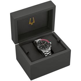 Ανδρικό Ρολόι BULOVA με Μαύρο Καντράν SKU-79726