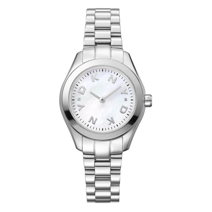 Γυναικείο Ρολόι DKNY Astoria Logo με Ασημί Μπρασελέ | DK1L033M0045 SKU-79232