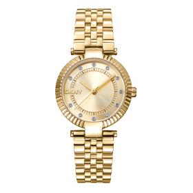 Γυναικείο Ρολόι DKNY Essential Glitz με Χρυσό Μπρασελέ | DK1L042M0055 SKU-79230