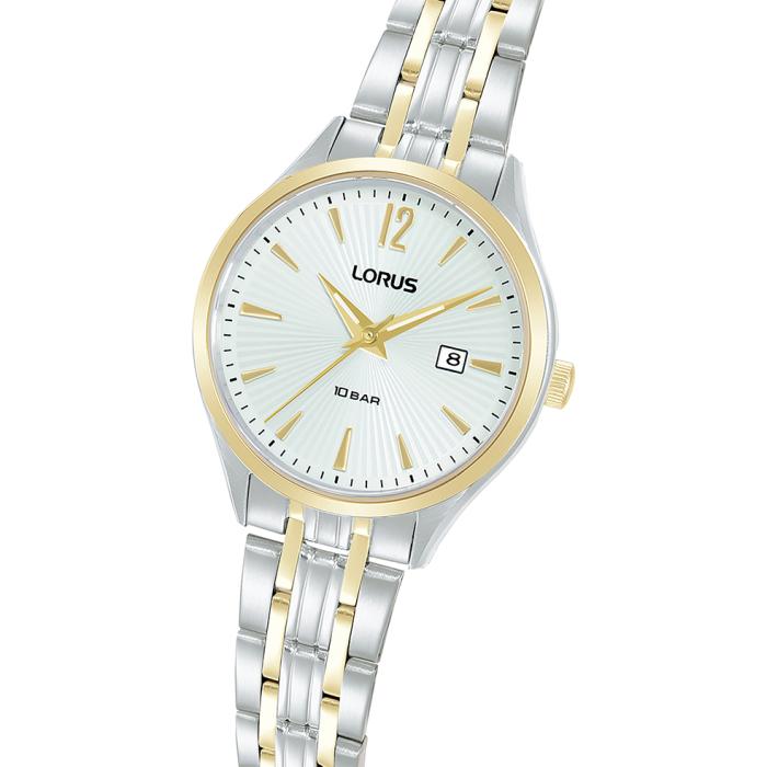 Γυναικείο Ρολόι LORUS Classic με Δίχρωμο Μπρασελέ SKU-79921