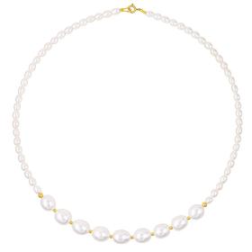 Κολιέ Μαργαριτάρια Χρυσός K14 SKU-79458