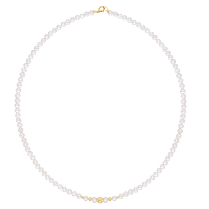 Κολιέ με Μαργαριτάρια Χρυσός K14 SKU-79462