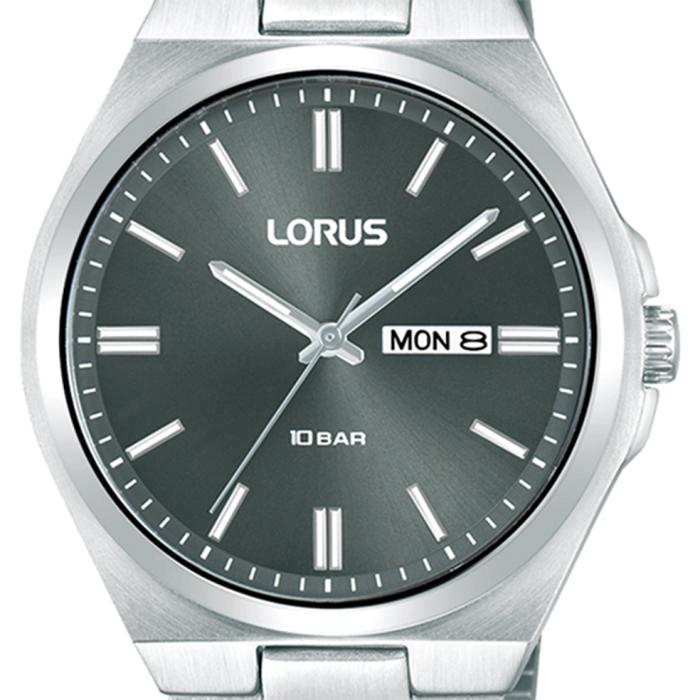 Ανδρικό Ρολόι LORUS Sports με Γκρί Καντράν & Ασημί Μπρασελέ | RH393AX9F SKU-79021