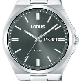 Ανδρικό Ρολόι LORUS Sports με Γκρί Καντράν & Ασημί Μπρασελέ | RH393AX9F SKU-79021