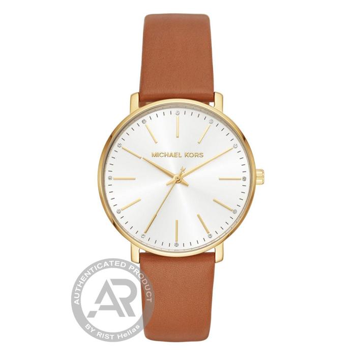 Γυναικείο Ρολόι MICHAEL KORS με Καφέ Δερμάτινο Λουράκι | MK2740 SKU-79016