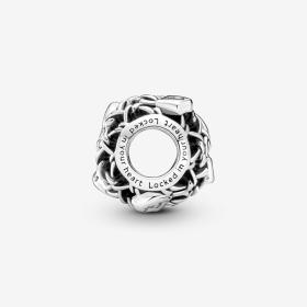 Σύμβολο με Αλυσίδες, Κρίκους και Λουκέτα Ασήμι 925 SKU-79537