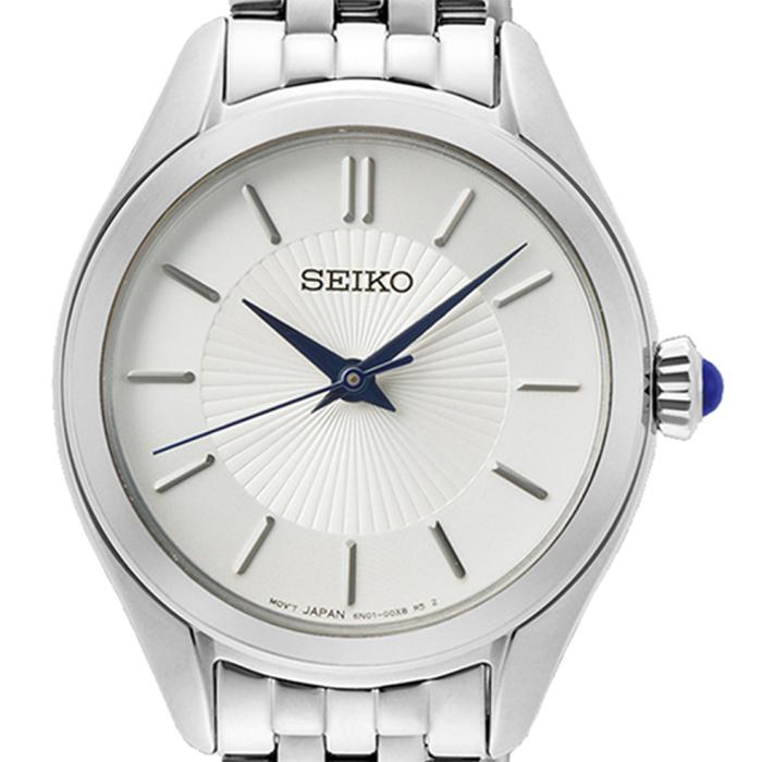 Γυναικείο Ρολόι SEIKO Caprice με Λευκό Καντράν | SUR537P1 SKU-79222